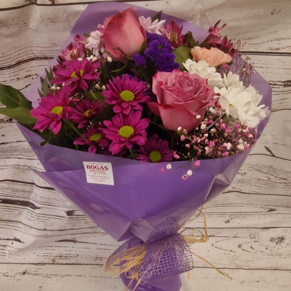 Ramo de Gerberas, Rosas y Margaritas – Día de la Mujer 8 de Marzo Badalona